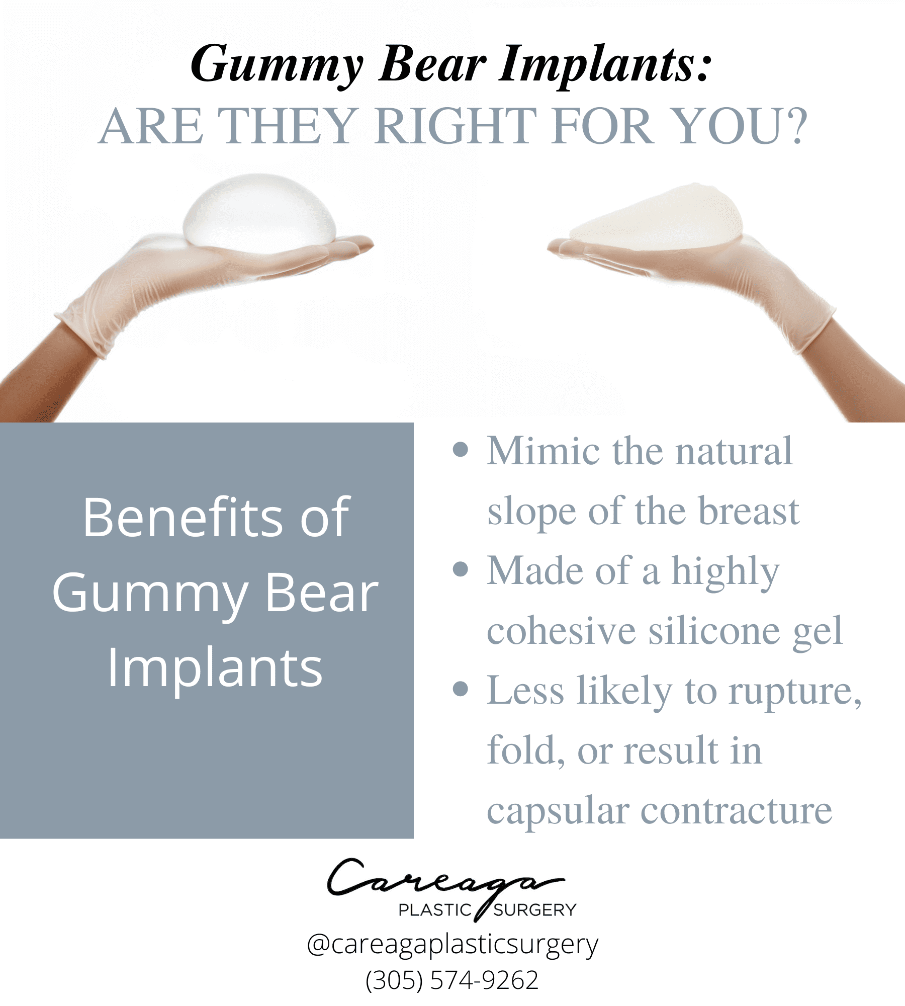 Breast Augmentation With Gummy Bear Breast Implants!